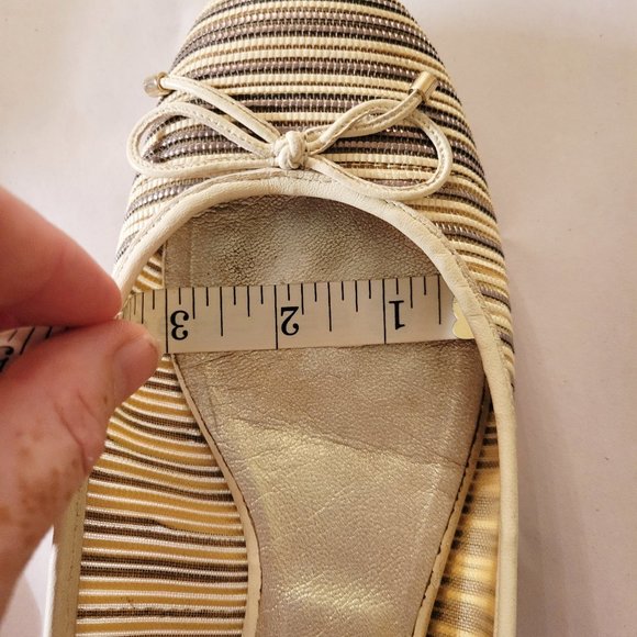 JIMMY CHOO Walsh Metallic Flats - Picture 14 of 14